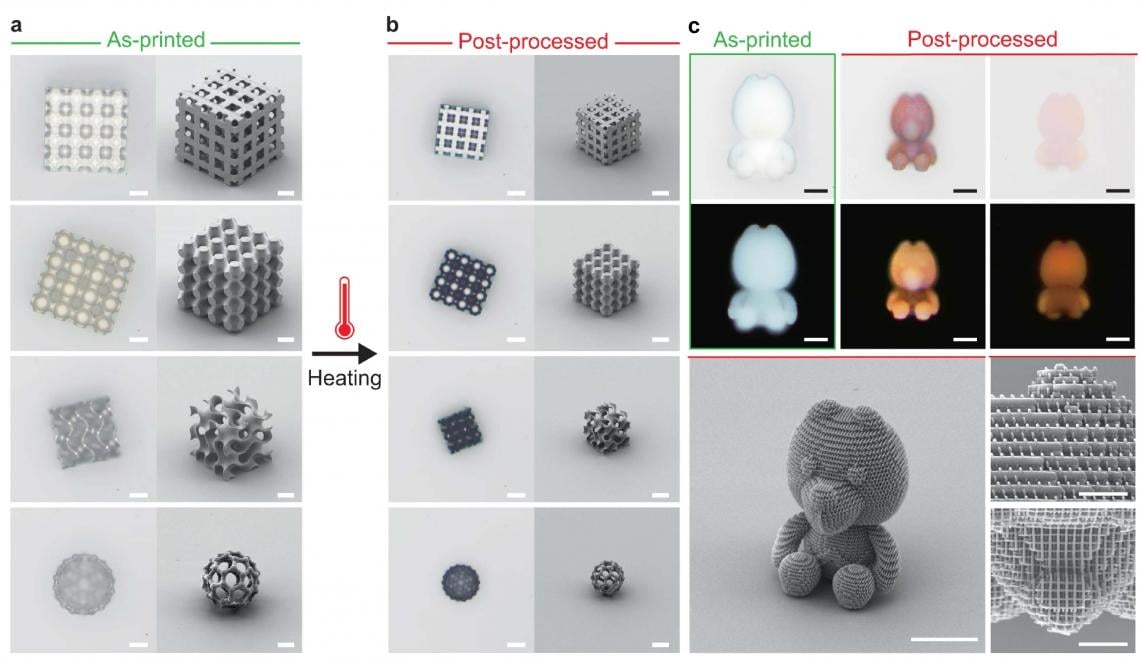 Pick and place: Creating 3D-printed materials that shrink more ...